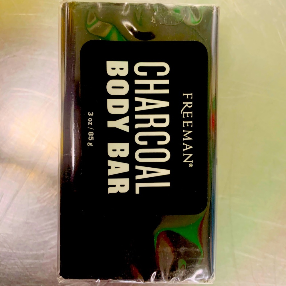 5 Charola body bar soap black cleanser